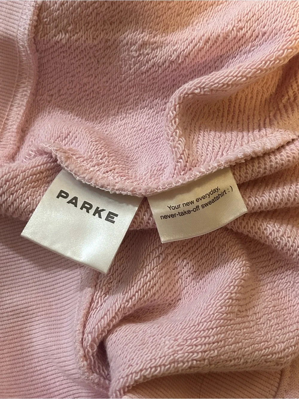 Parke birthday cake mock neck w/ funfetti lettering - Picture 5 of 8